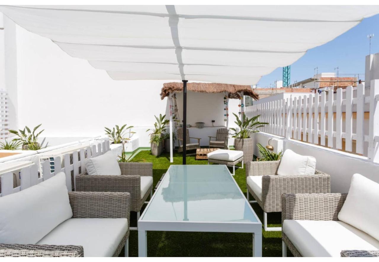 Terraza-Caleta Beach Home By Cadiz4Rentals Ngoại thất bức ảnh